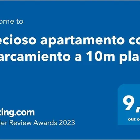 Precioso Con Aparcamiento A 10m Playa アパート *